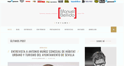 Desktop Screenshot of manuelbellido.com